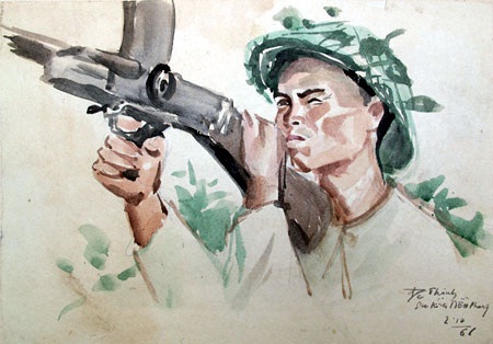 Exposition d’aquarelles de Ngo Quang Nam